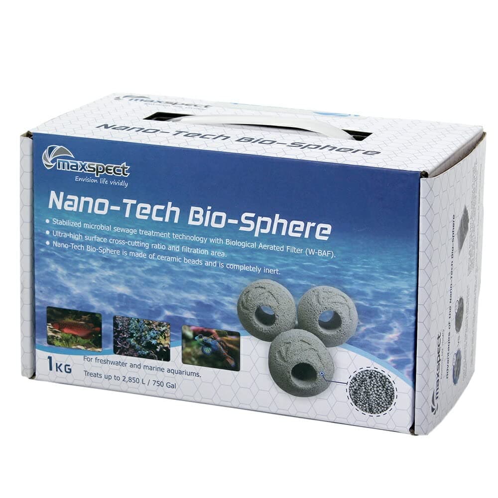 Maxspec Nano-Tech Bio-Sphere 2.2 lbs (1 kg) High Performance Filter Material (For Both Freshwater and Saltwater)