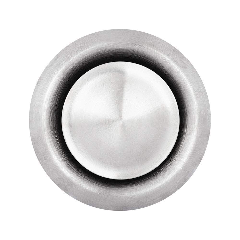 TVE Round Stainless Steel Adjustable Vent Valve 4" Inch 4054503000308