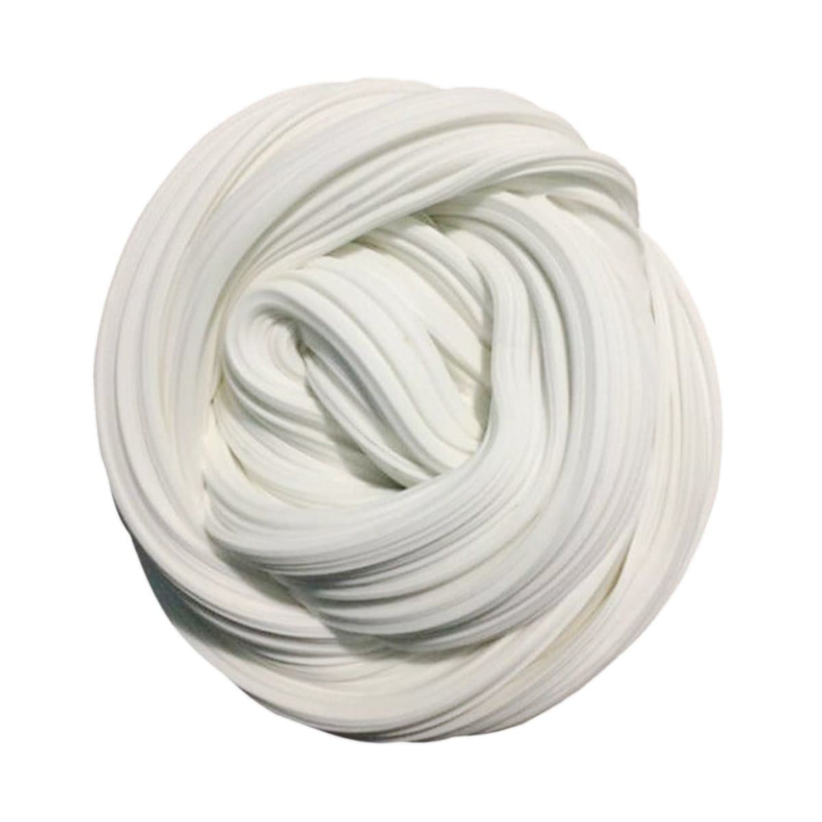 Soft Clay for Slime, DIY Toys Clay for Homemade Slime. (white)