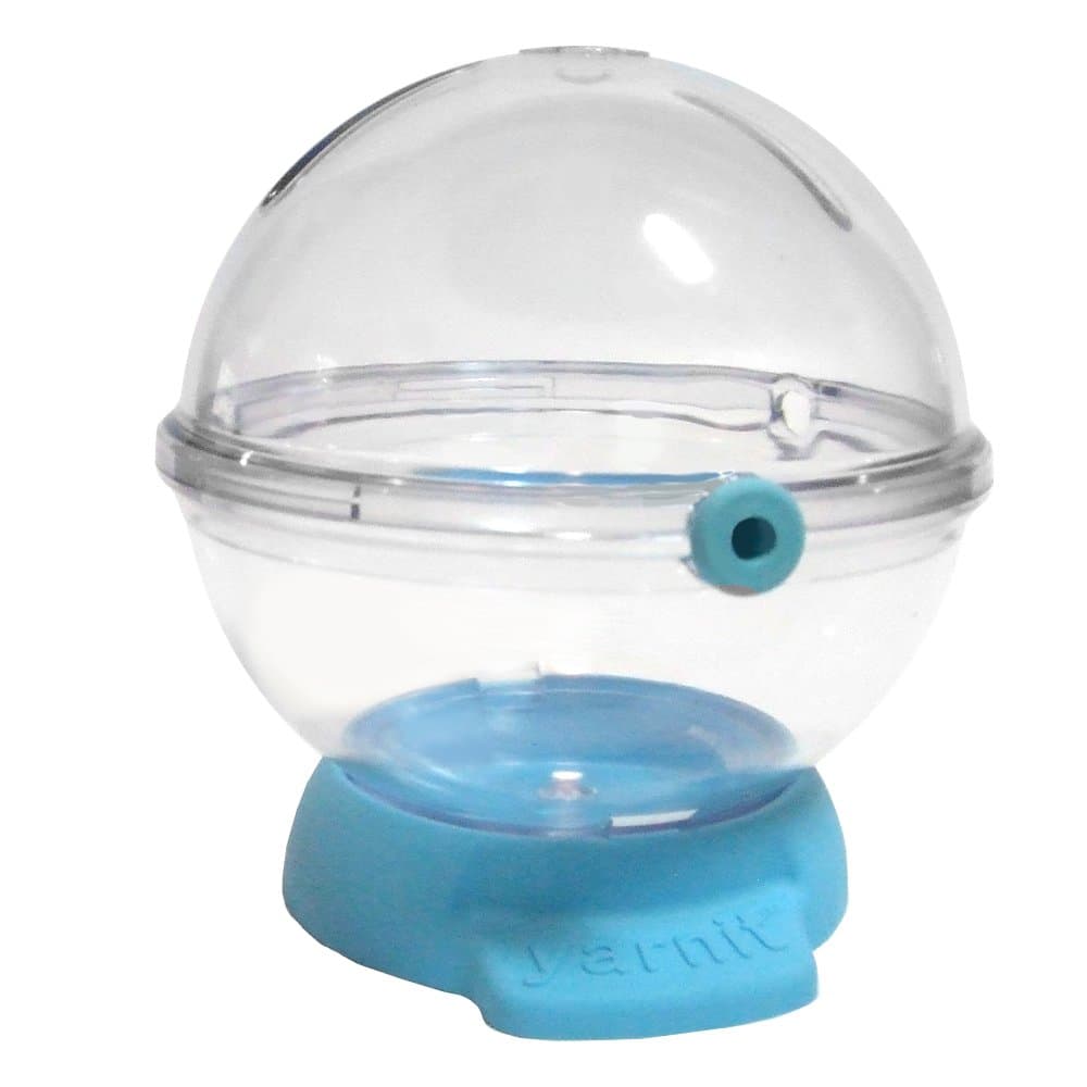 YARNIT Yarn Bowl Crystal Clear Blue Base