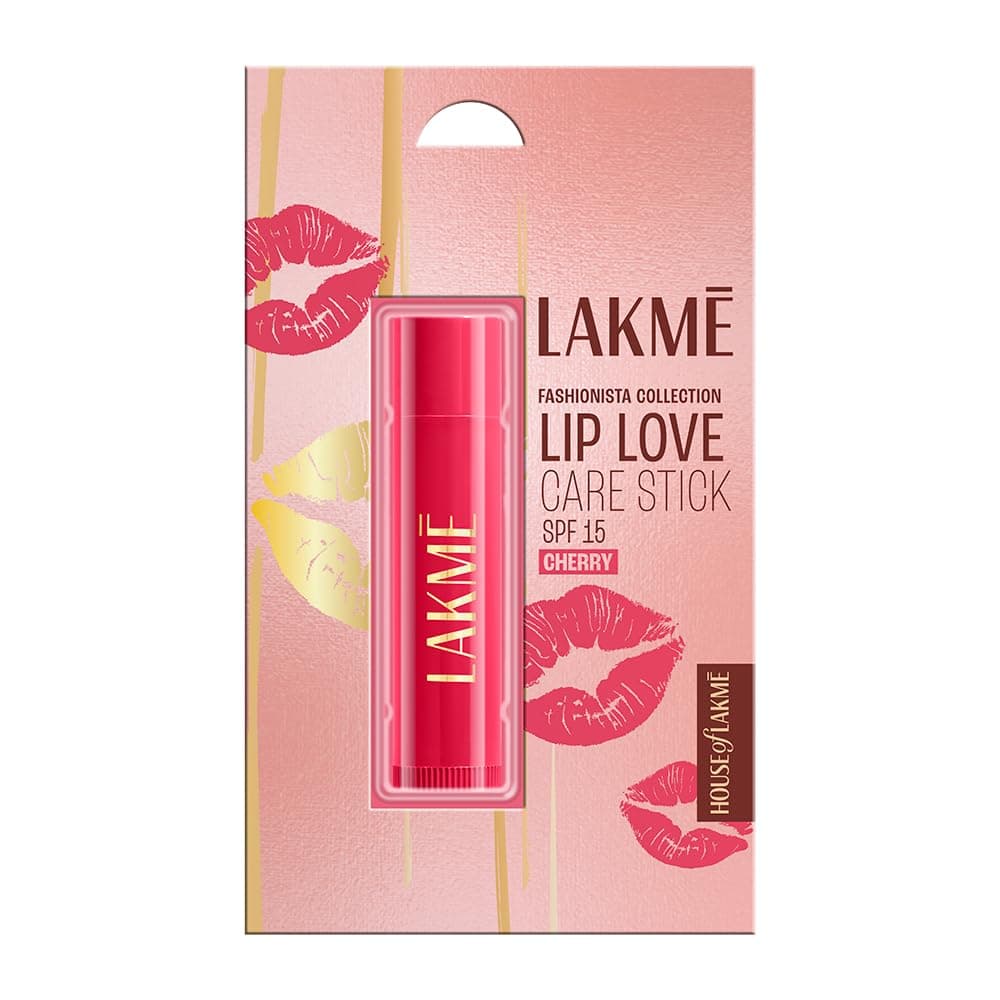 Lip Love Chapstick Cherry, Lip Balm With Spf 15, 4.5 g, multi