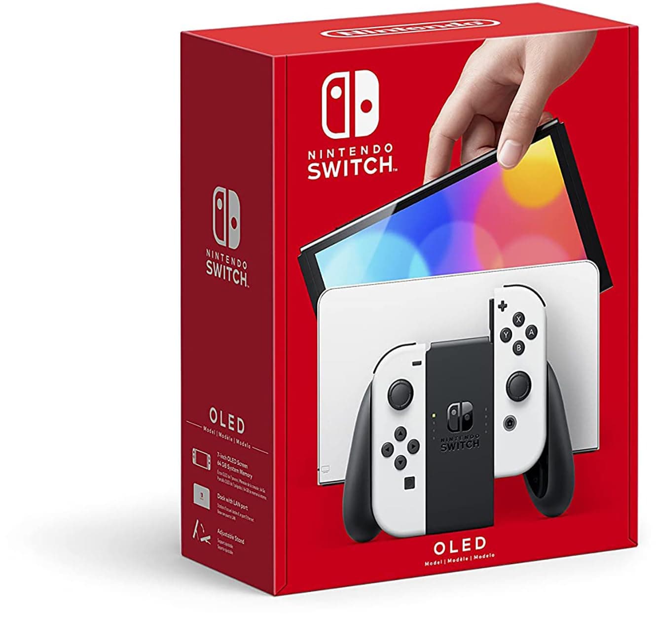 Nintendo Switch (OLED Model) - White Joy Con (UAE Version)