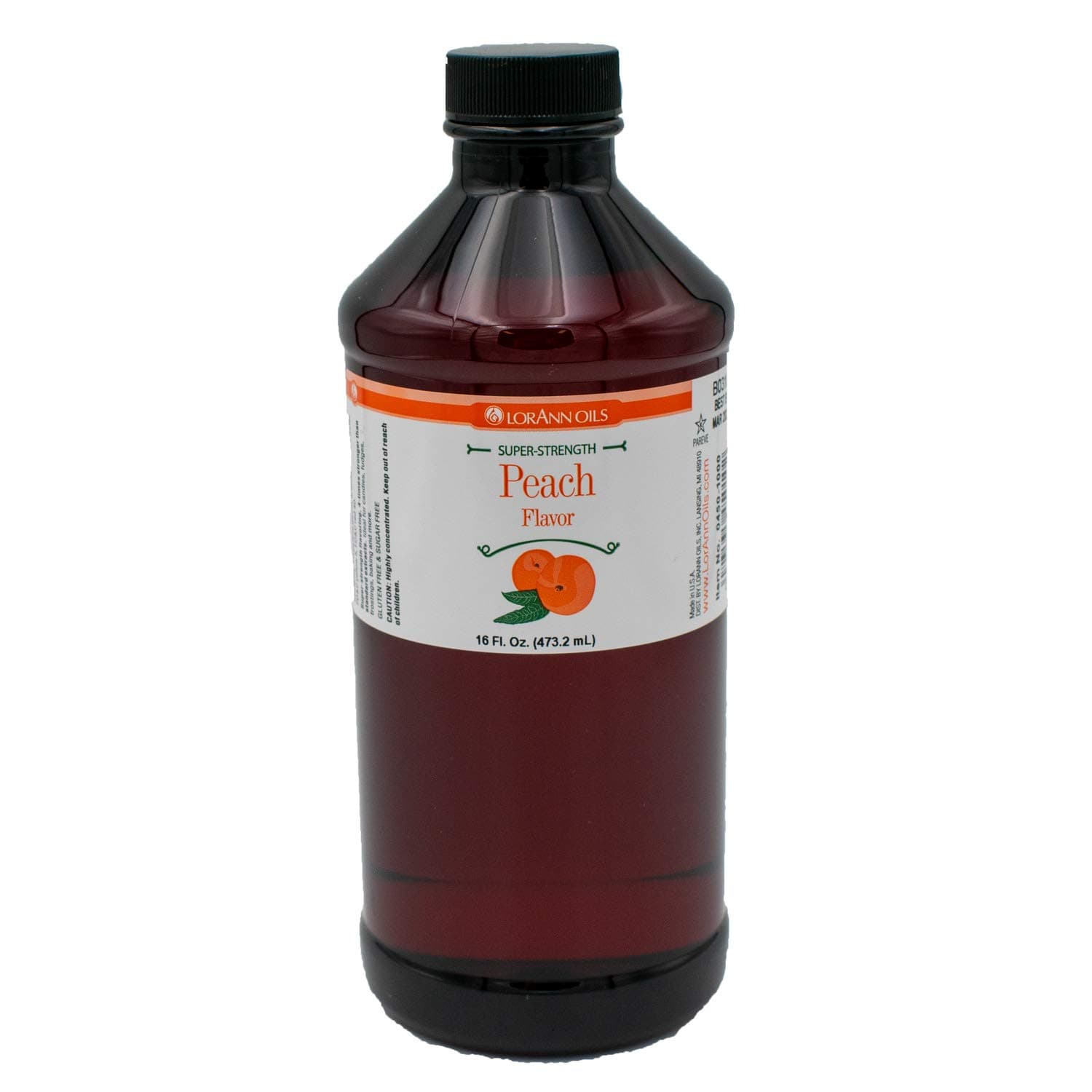 LorAnn Peach SS Flavor, 16 ounce bottle
