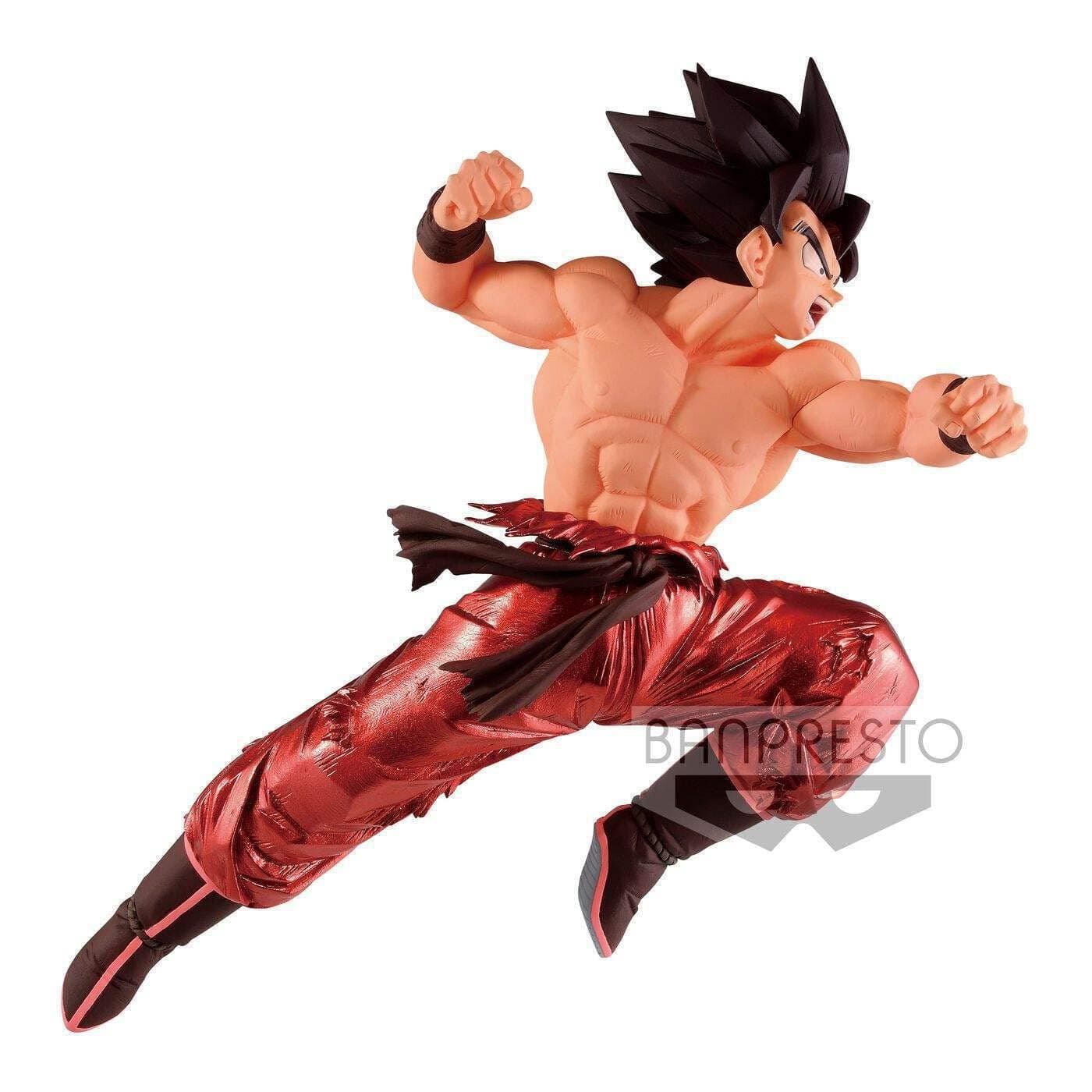 BP17751 Dragon Ball Z-Kaioken Son Goku Sp.X-Figurine Blood of Saiyans 16cm, Multicolor, Standard
