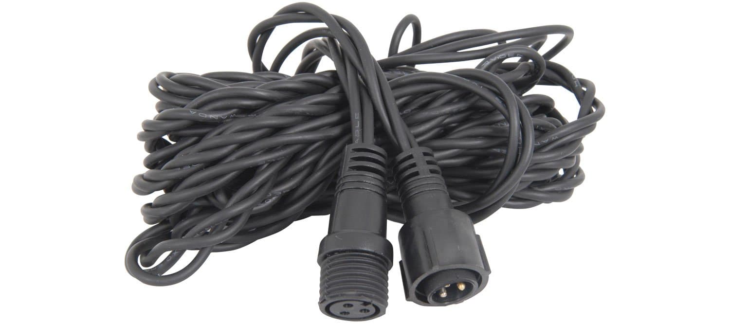 Fluxia AVL224-5 METRE WEATHERPROOF IP44 OUTDOOR STRING LIGHT RUBBER EXTENSION CABLE RANGES