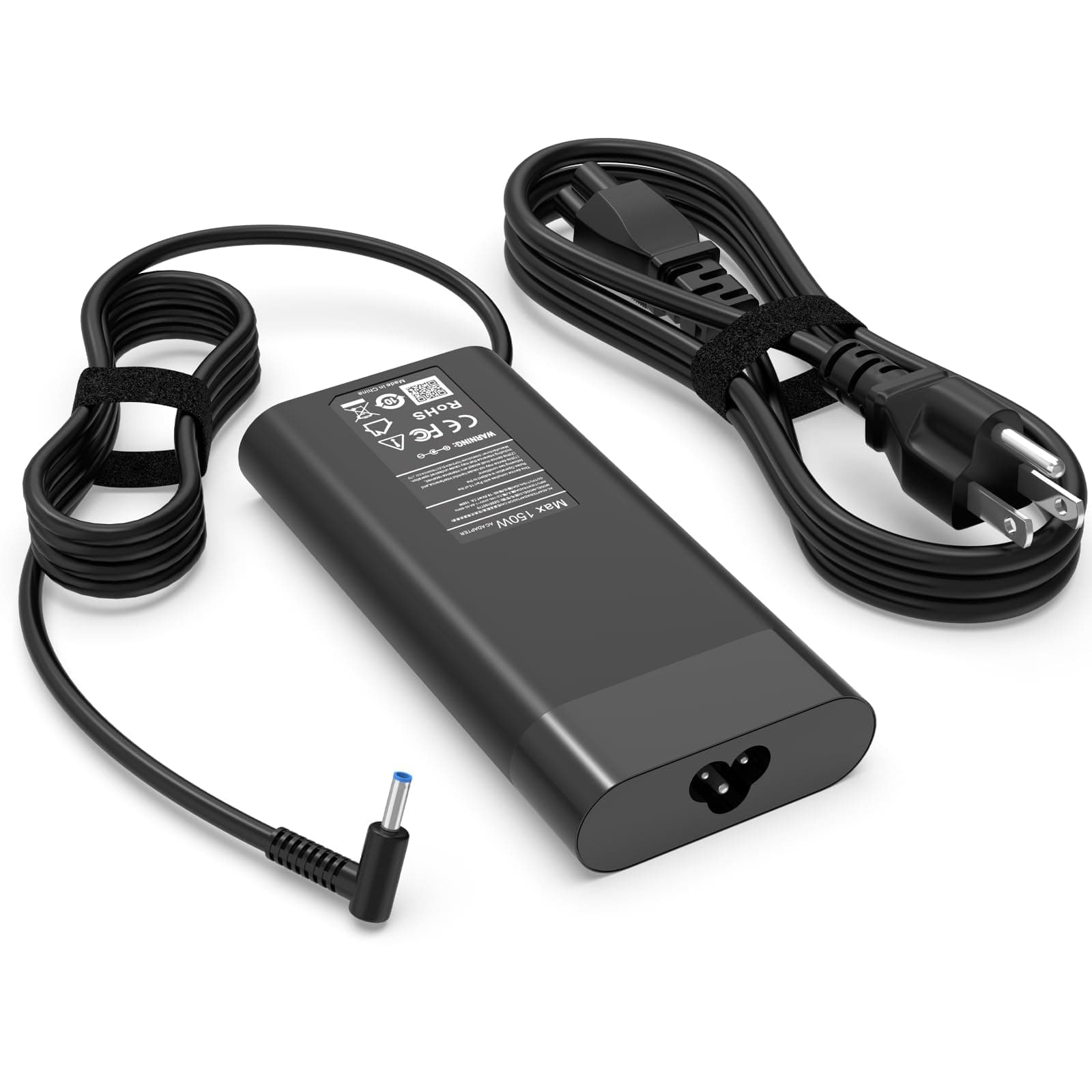 150W Laptop Charger Compatible with HP ZBook 15 16 17 15U 15V Fury G7 G8,Studio Power G9/G8/G7/G6/G5/G4/G3,OMEN Pavilion Victus AC Adapter Power Supply Cord