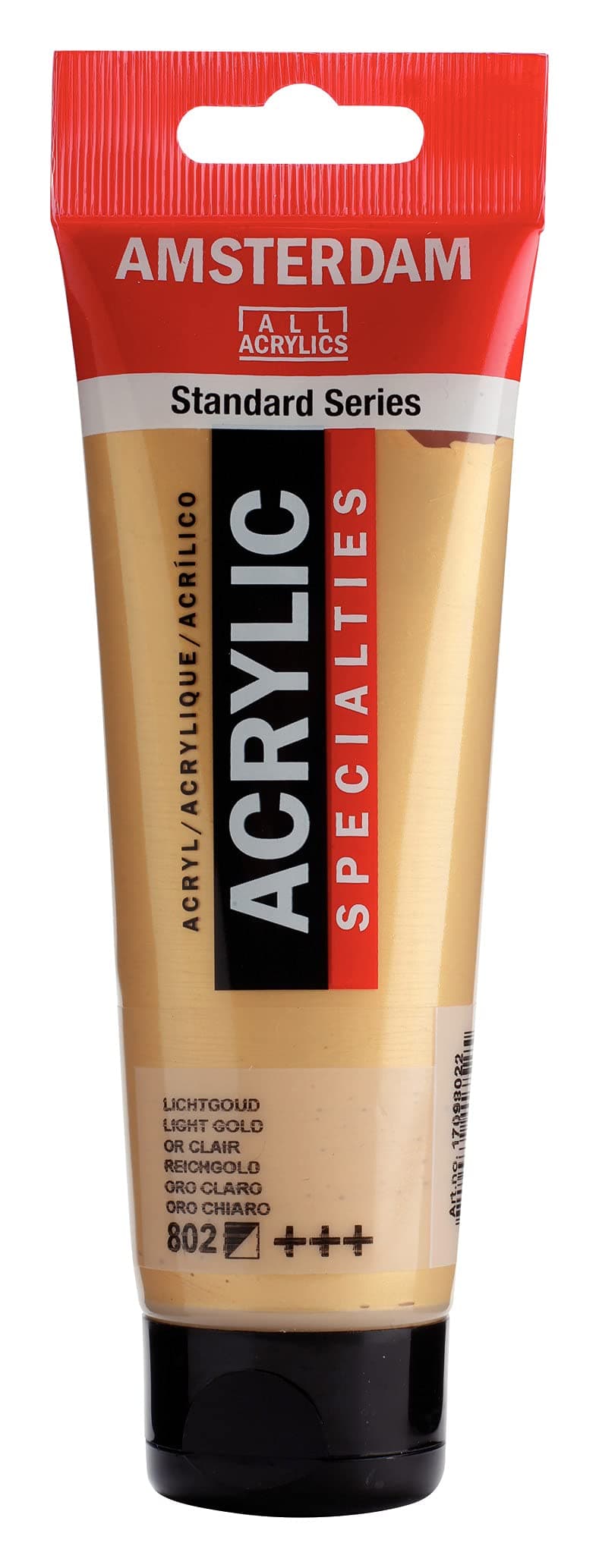 Acrylics Specialities 120 ml Tube - Metallic & Fluorescent Colors - Light Gold