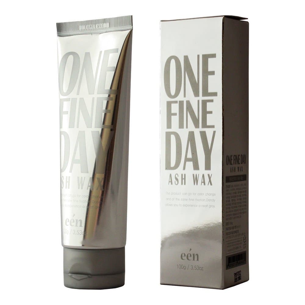 ONE FINE DAY ASH Silver Gray COLOR HAIR WAX Health care Tube 100g
