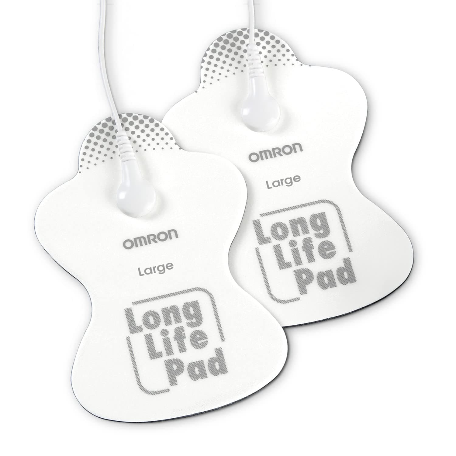Large Long Life Pads for TENS Unit (PMLLPAD-L), 1 Pair