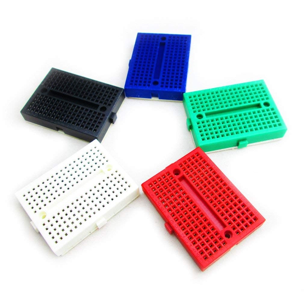 HiLetgo 5pcs SYB-170 Mini Breadboard Colorful Breadboard Small Plates [Office Product]