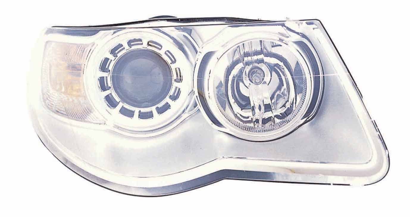 Depo 341-1126R-AS Volkswagen Touareg Passenger Side Composite Headlamp Assembly with Bulb and Socket