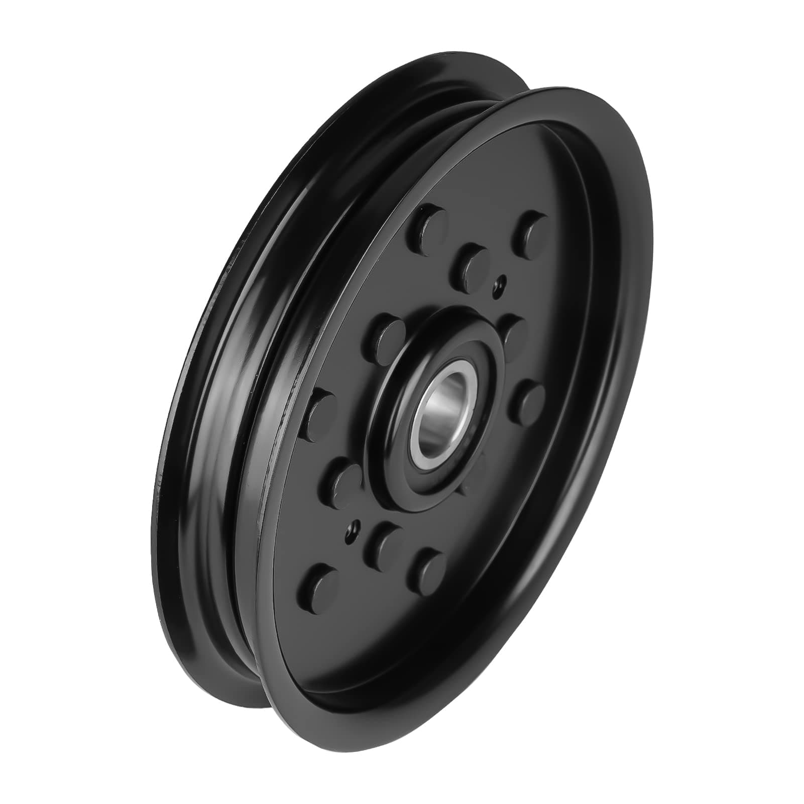 Flat Idler Pulley for John Deere AM106627 AM121602 AUC16698 Fits 335 345 325 LX88 LX78 G100 and Some Sabre with 48" Deck