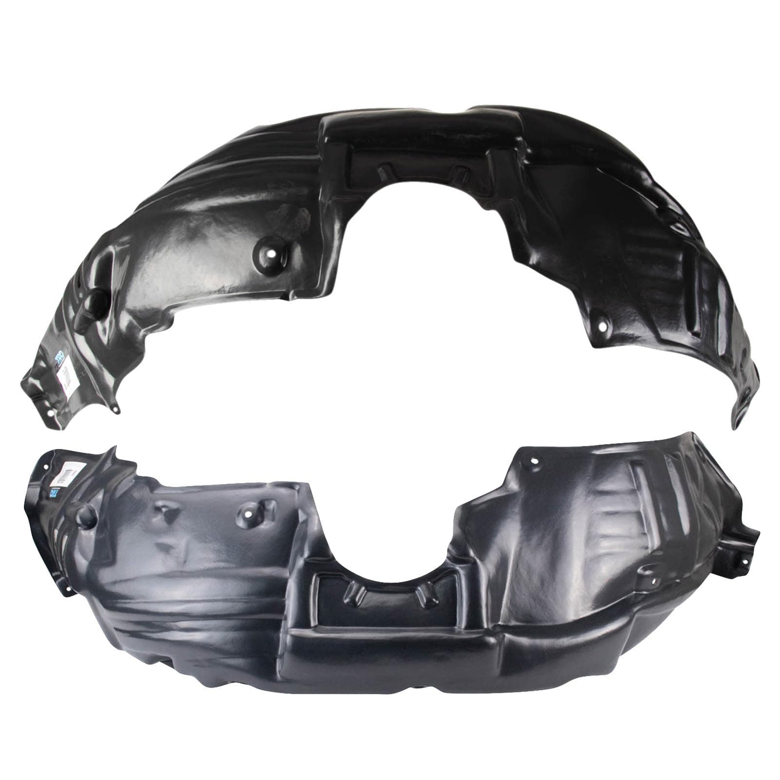 Front Inner Fender Liner Set Compatible with 2012-2015 Toyota Venza TO1248189 TO1249189