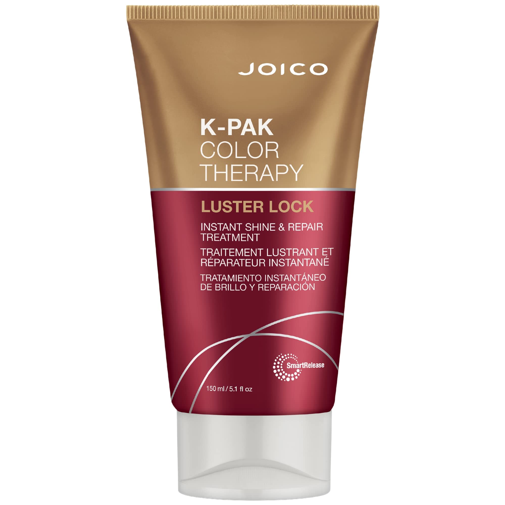 - K-PAK Color Therapy Luster Lock Instant Shine & Repair Treatment | For Color-Treated Hair | Boost Color Vibrancy | Repair Breakage | With Keratin & Argan Oil