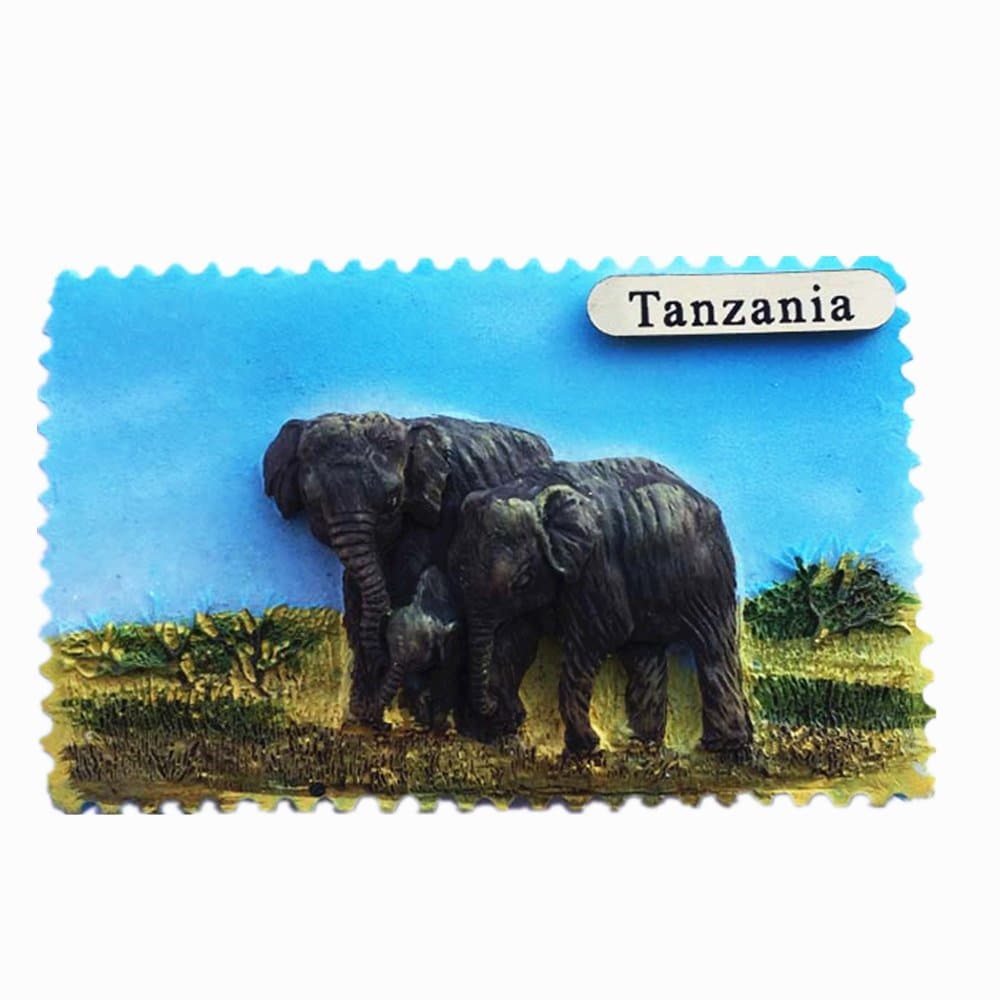 3D Tanzania souvenir fridge magnet,Home & kitchen decoration polyresin craft,Tanzania refrigerator magnet sticker