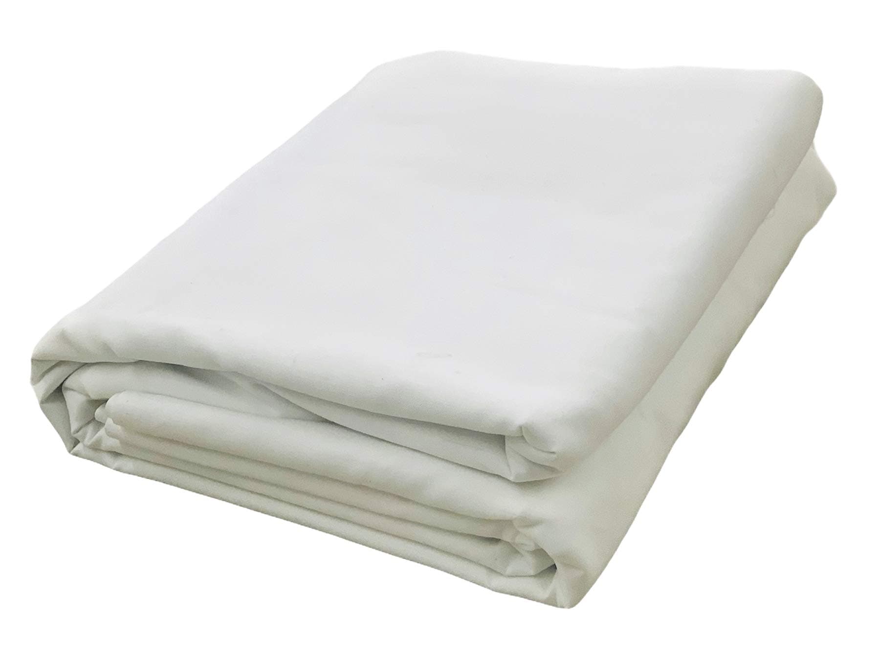 AK TRADING CO. Muslin Fabric/Textile Bleached - Draping Fabric White 10 Yards Medium Weight 100% Cotton (60in. Wide)