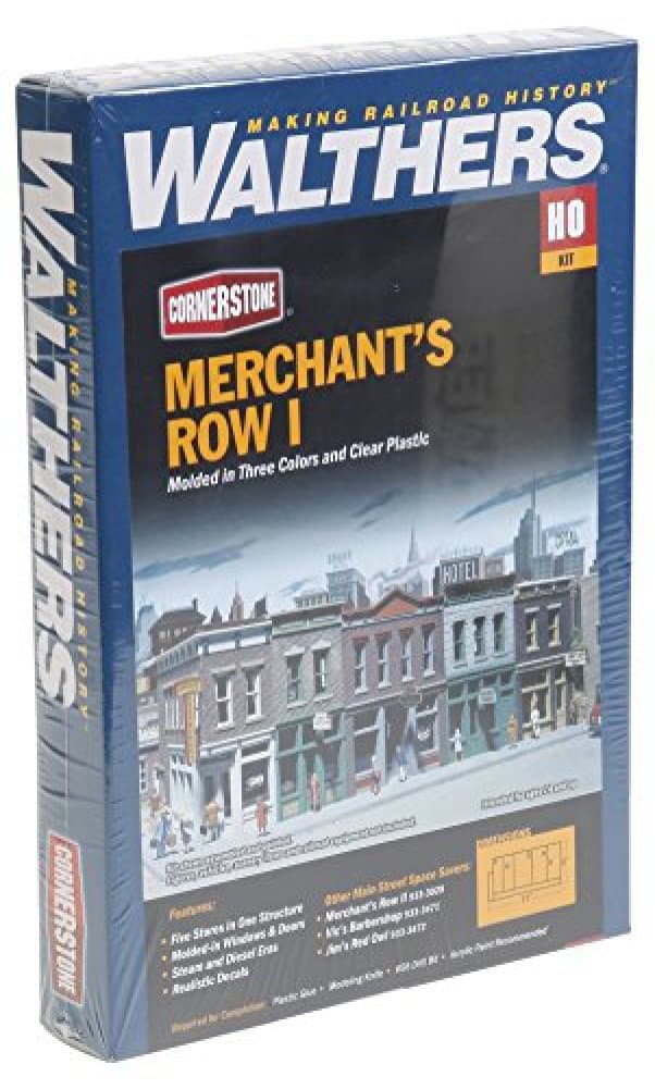 Walthers Cornerstone Series Kit HO Scale Merchant's Row I
