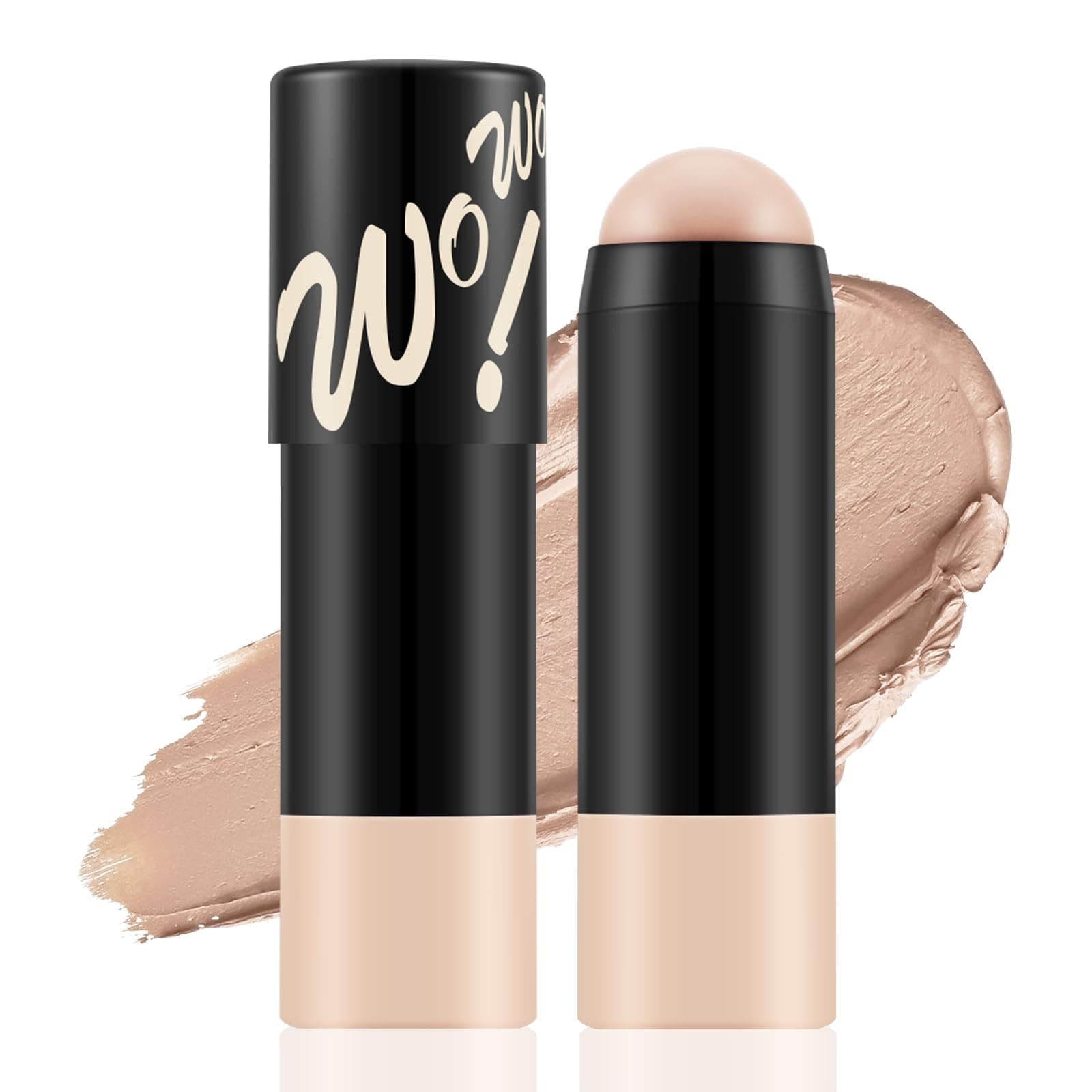 – Matte Foundation Stick,Lightweight Buildable Full Coverage, Longwear Face Foundation,Concealer Stick,Waterproof