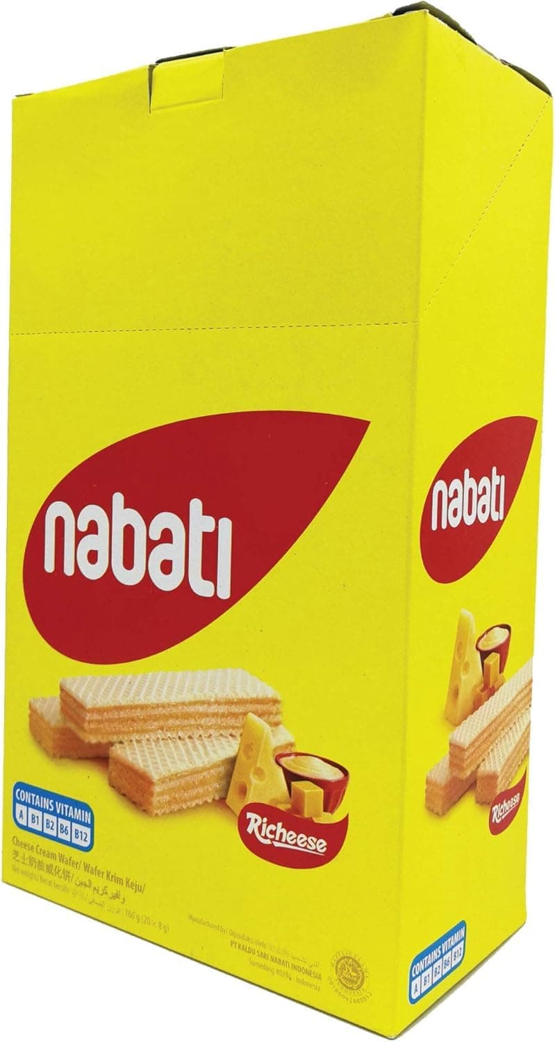 Richeese Nabati チーズウエハース 8g (40ピース)
