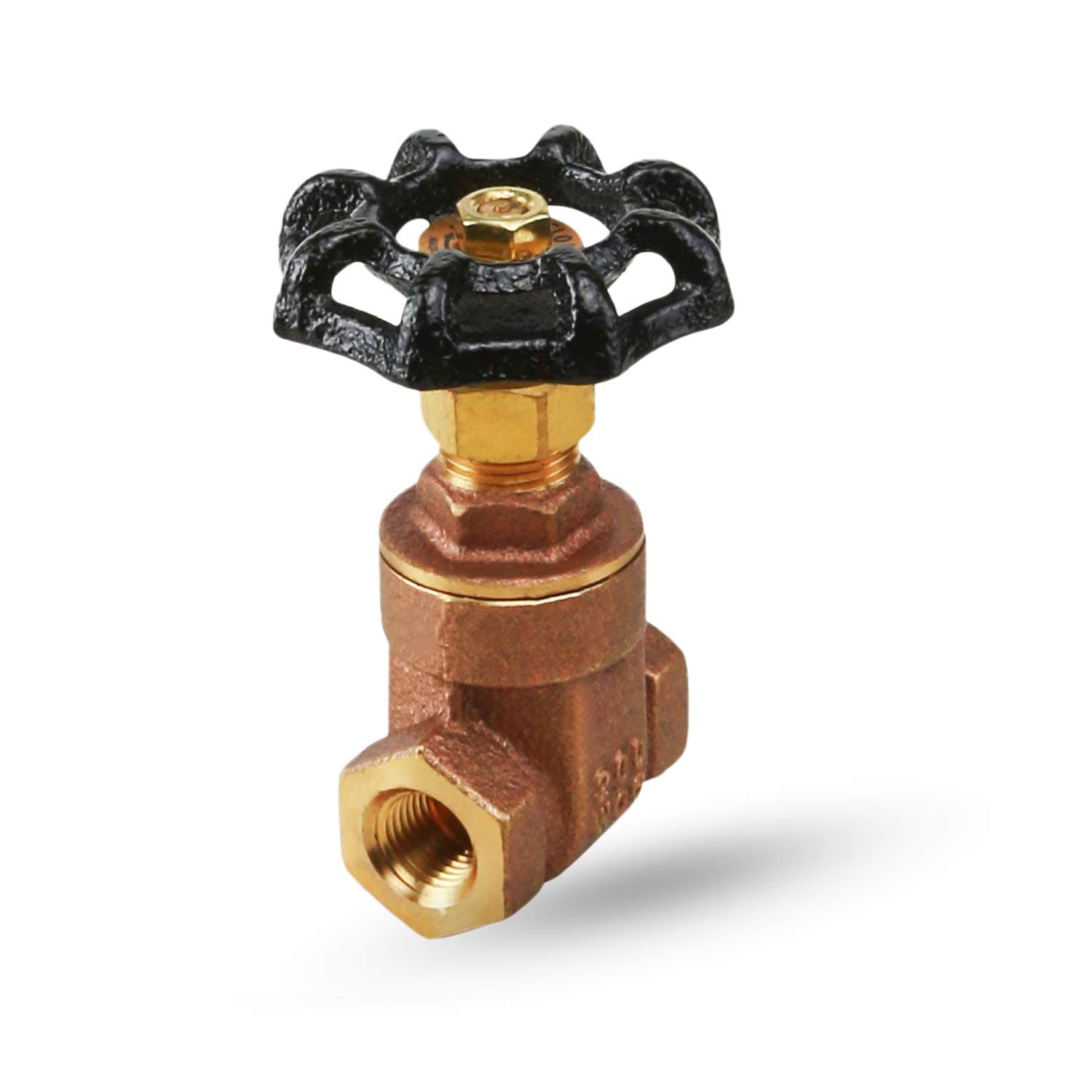 Midline Valve 427U234 Gate Valve, No Lead 1/2 in. FIP Connection, Cast Brass