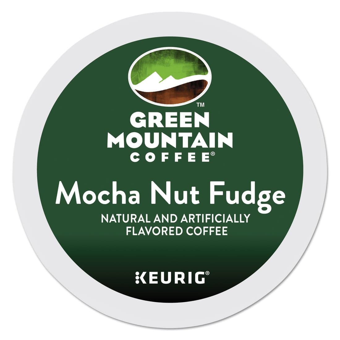 Green Mountain Coffee Roasters 6752 Mocha Nut Fudge Coffee K-Cups, 24/box