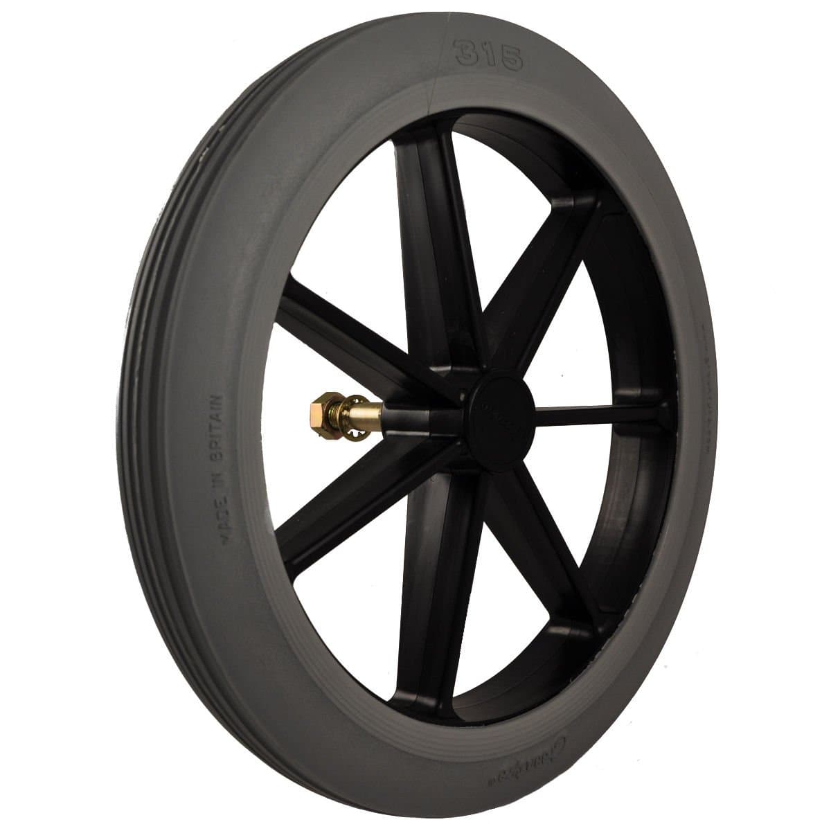 GTG315F/ W 315mm Wheel with Puncture Proof Tyre