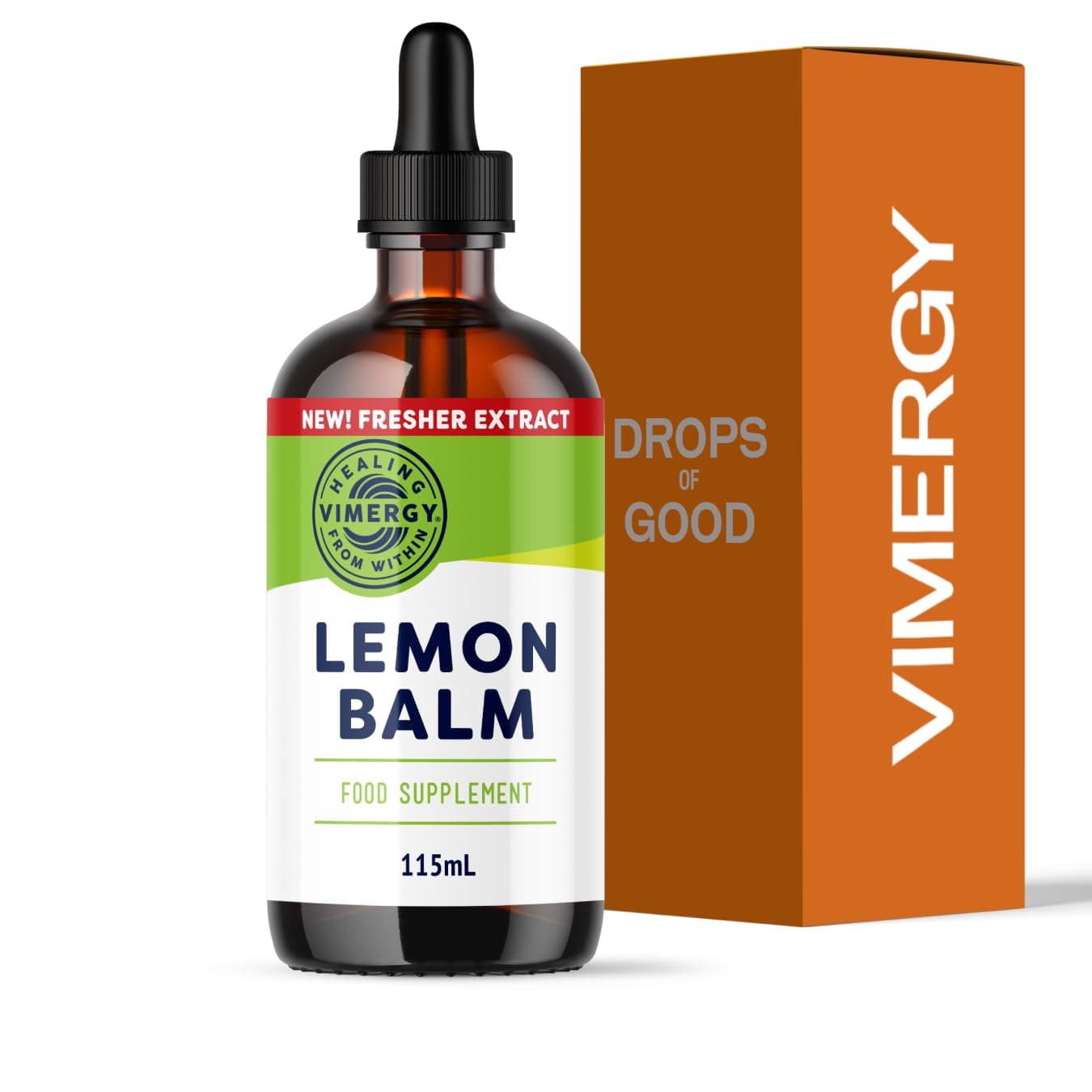 Lemon Balm, 115 Servings – Lemon Balm Extract – Glycerin-Based Liquid Supplement – Vegan Supplement – Formulated Without Sugar or Binders – Non-GMO & Gluten-Free (115 ml)