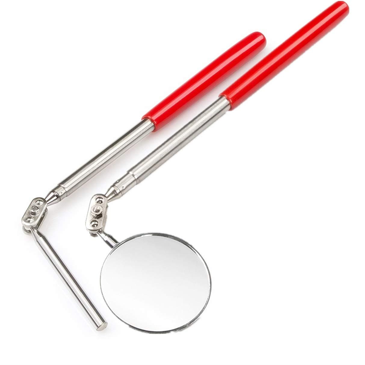 Telescoping Inspection Mirror Magnetic Pick-Up mechanics Tool Set - 360 Swivel for Extra Viewing pickup Dead Angle, Line of Sight Obstacle Area