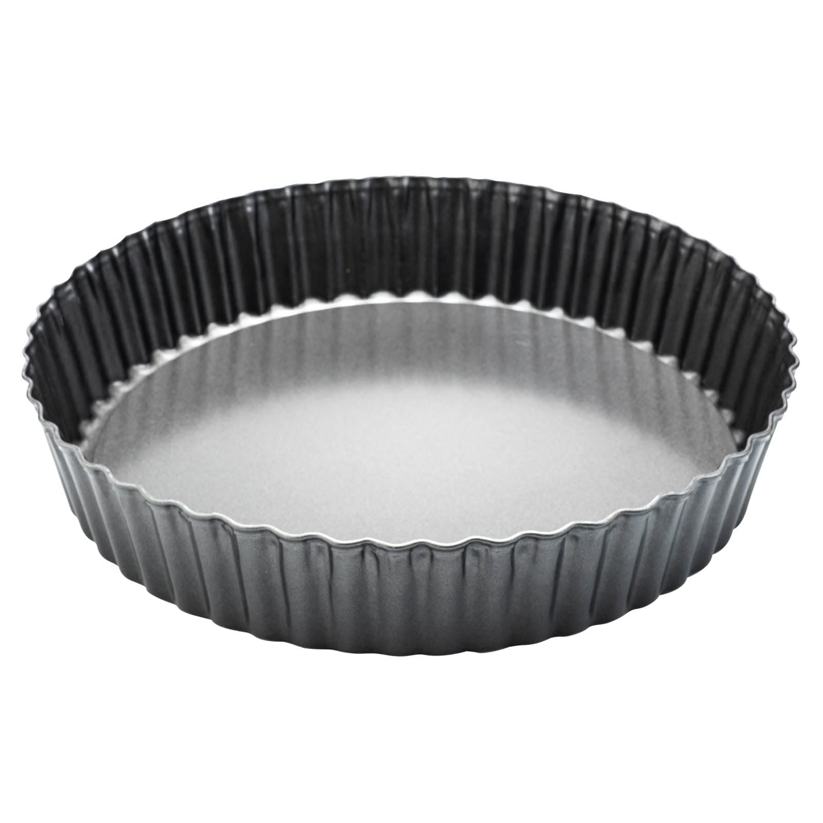 Deep Dish Quiche Pan, 11” x 2” Tall Pie Pan Deep Tart Pan with Removable Bottom, Nonstick Large Fluted Tart Mold Loose Base Round Deep Pizza Pan for Baking Easter Pie