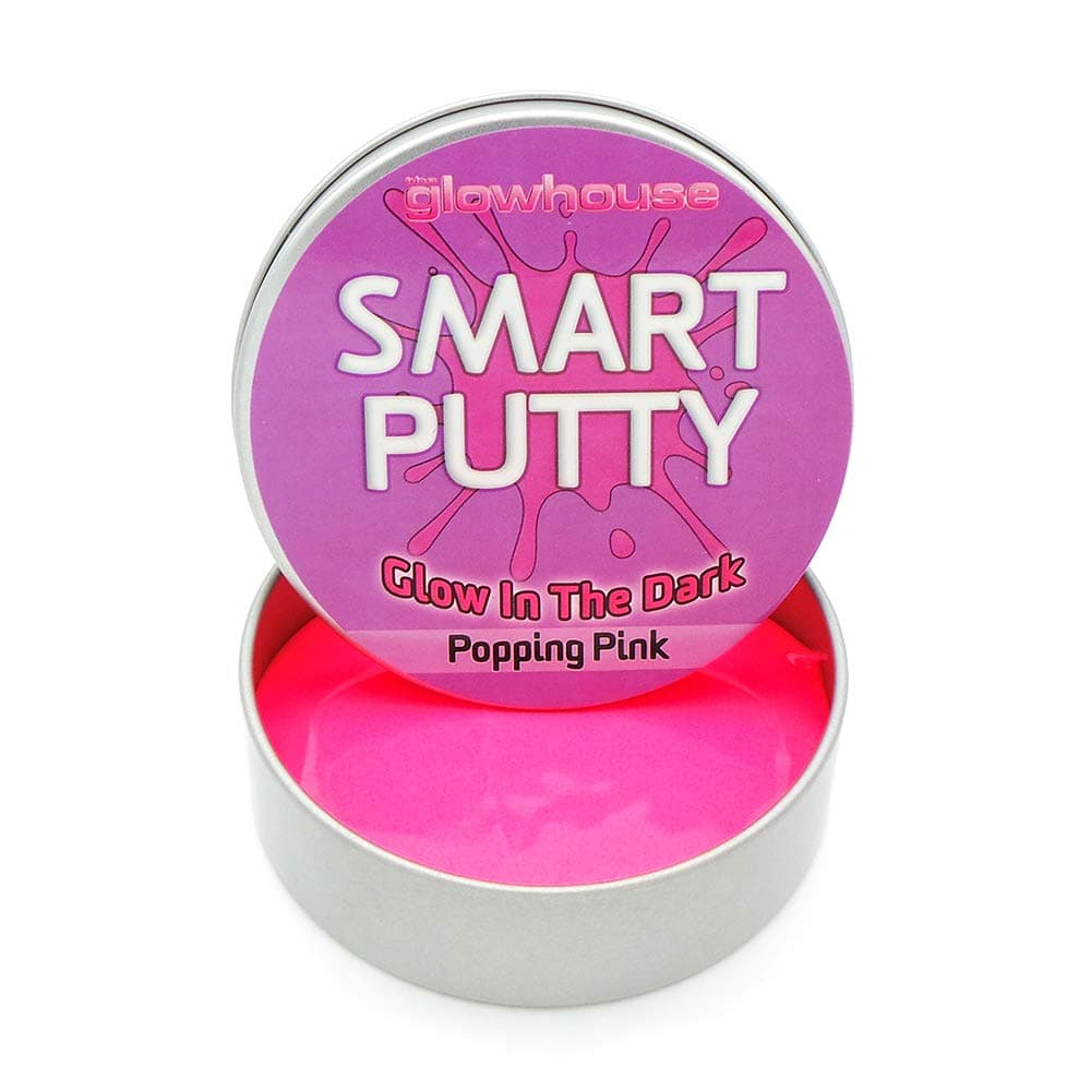Glow In The Dark Smart Putty (Popping Pink)