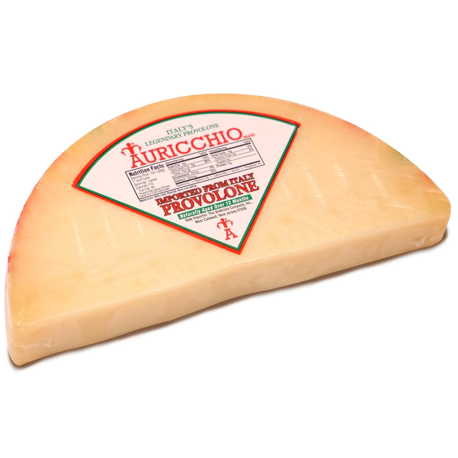 Auricchio Provolone Imported From Italy Sold by the pound