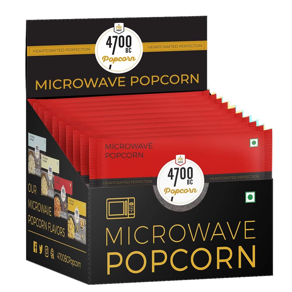 4700BC Gourmet Popcorn, Microwave, Barbeque, 30 Oz, Pack of 10