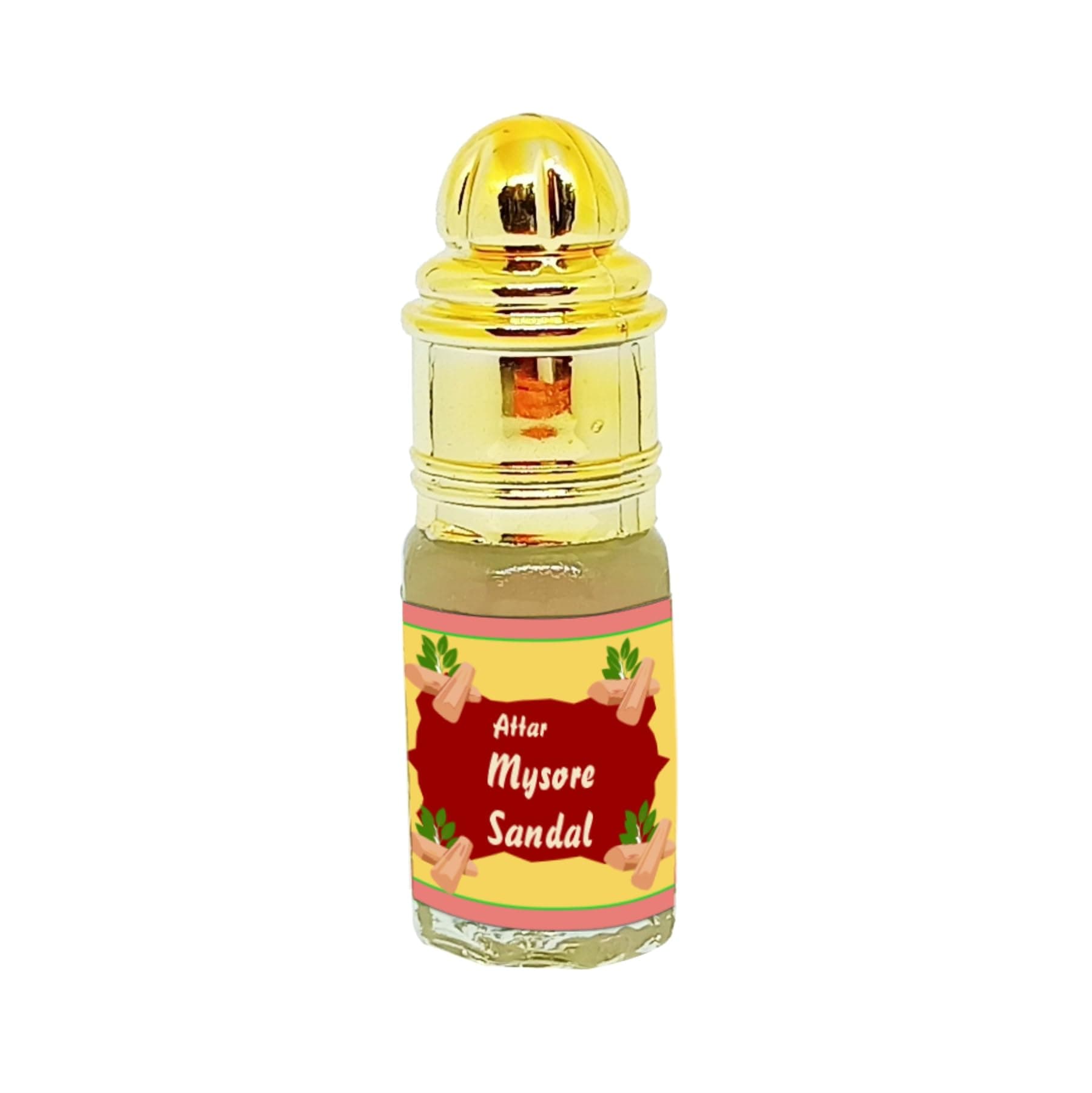 INDRA SUGANDH BHANDAR Attar For Men and Women Mysore Sandal 24 Hours Long Lasting & Alcohol Free Itra/Ittar 3ml Rollon Pack