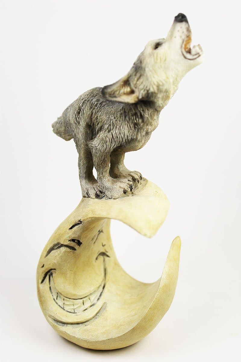 Millcreek Studios Moon Talking Coyote Figurine