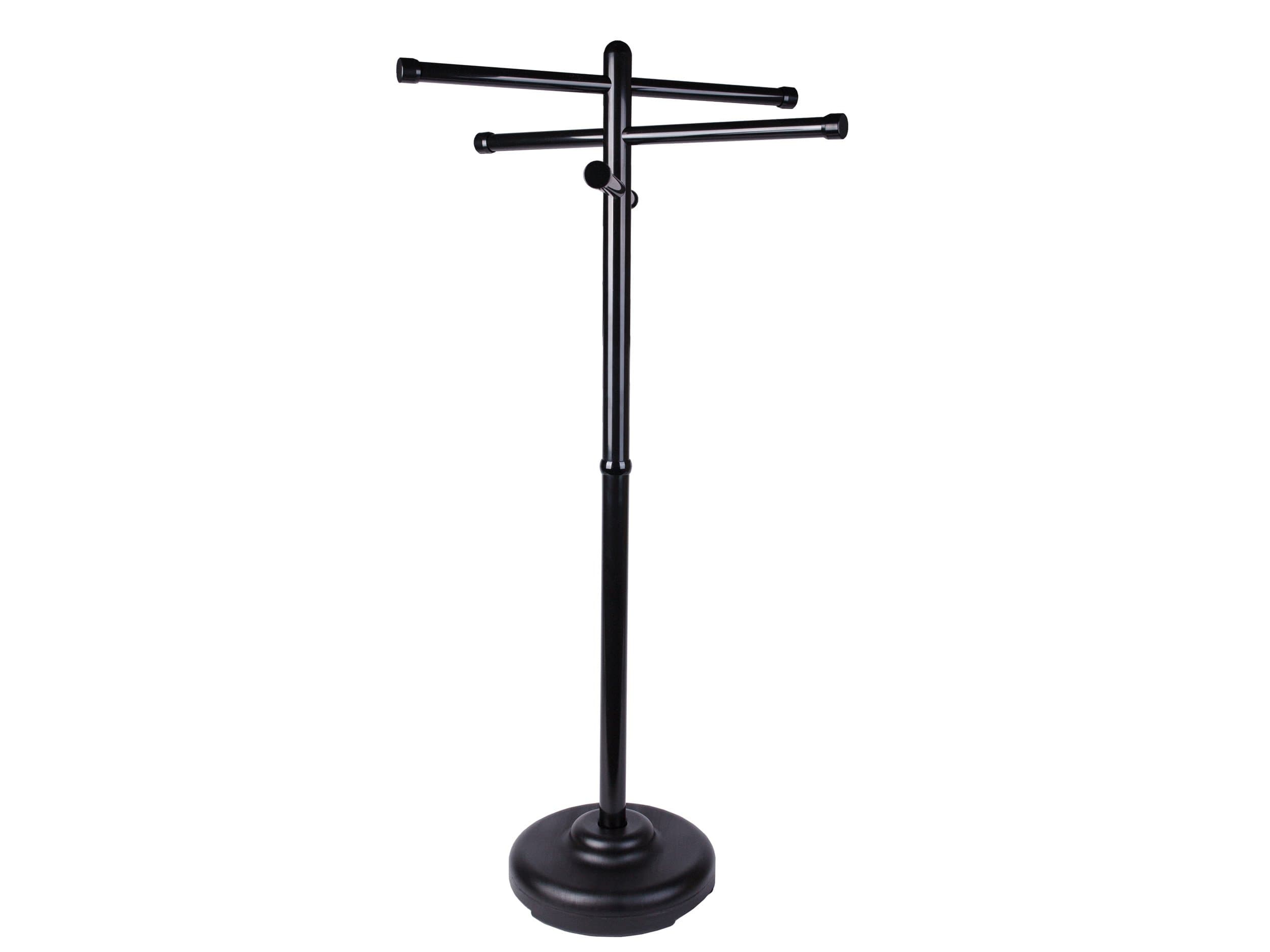 Outdoor Spa and Pool Towel Rack (Black)