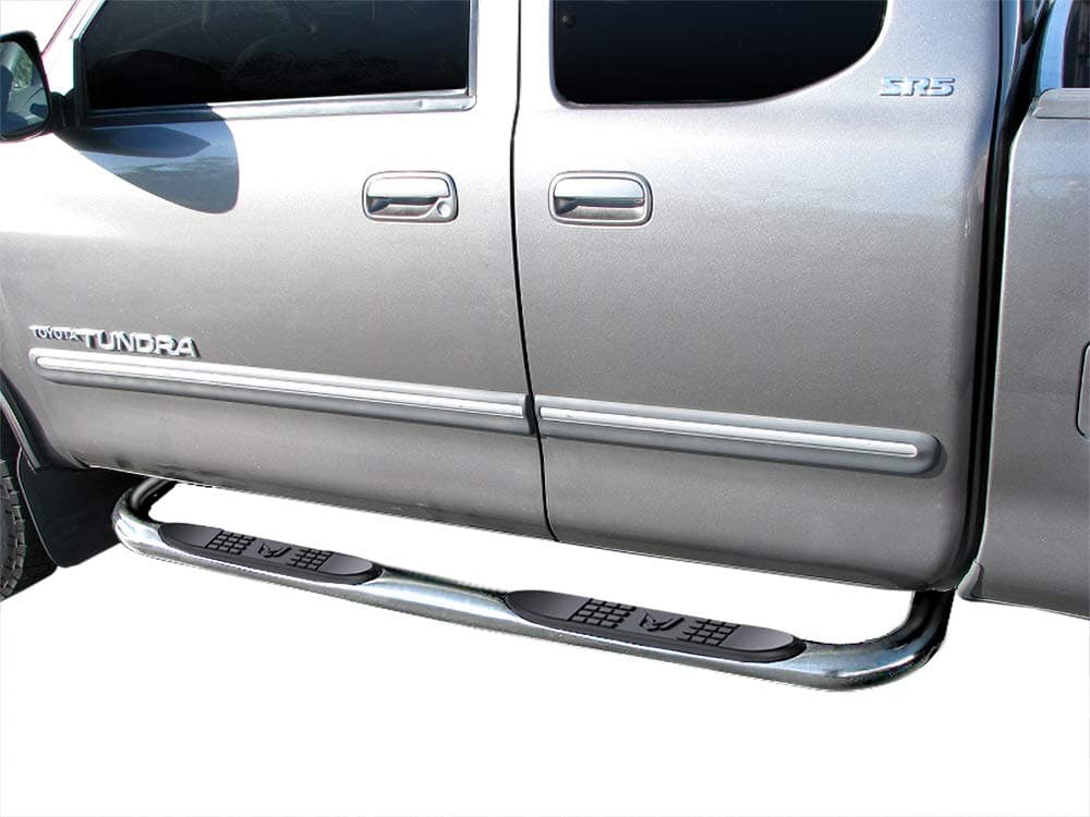 MaxMate 3" Nerf Bars Compatible with 2000-2006 Toyota Tundra | Access Cab | WB2T31217 | Side Step Rails Running Boards