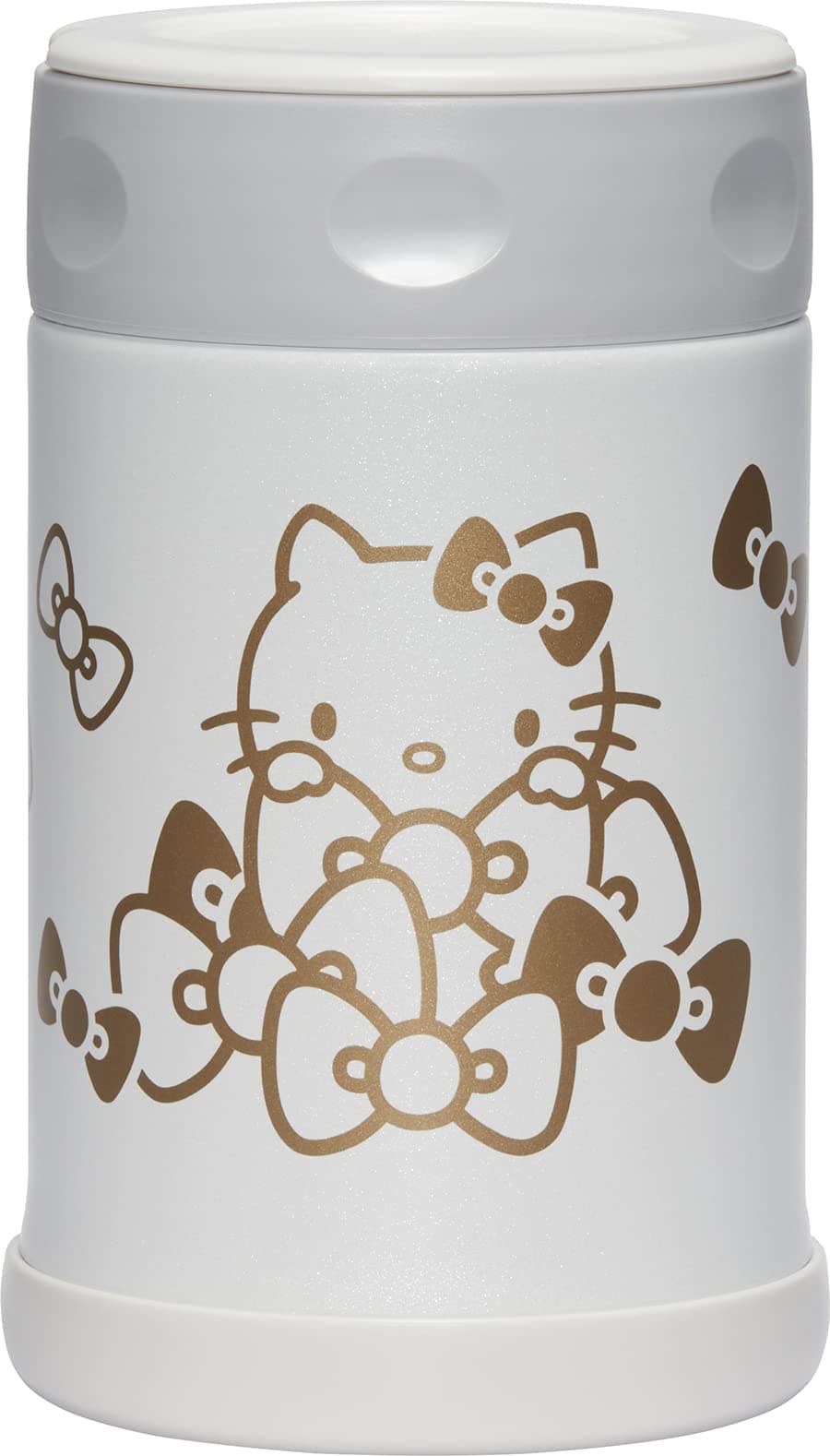 SW-EAE50KTWA Stainless Steel Food Jar, 17-Ounce, Hello Kitty Collection White