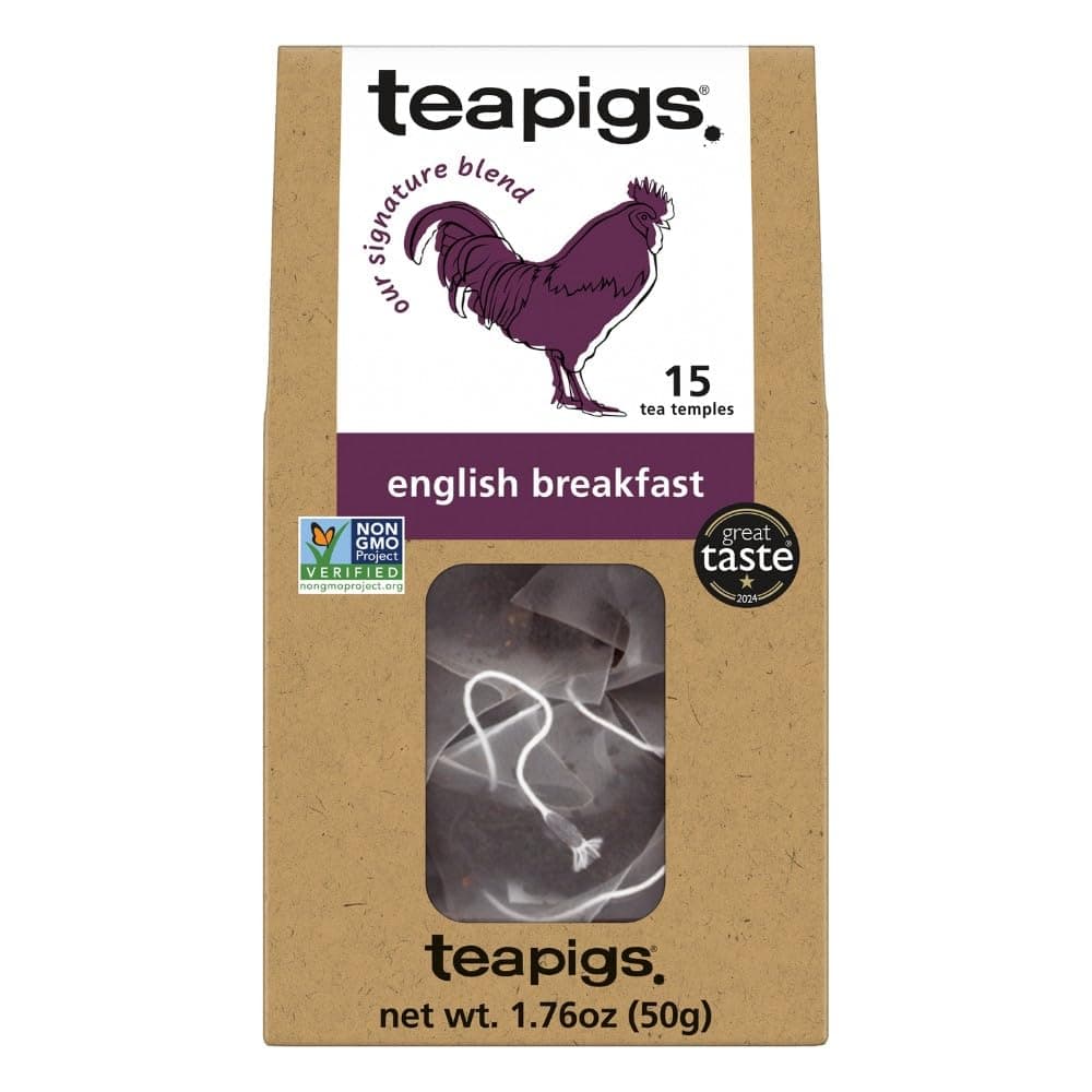 Teapigs English Breakfast Tea (1 Box of 15 Tea Bags)