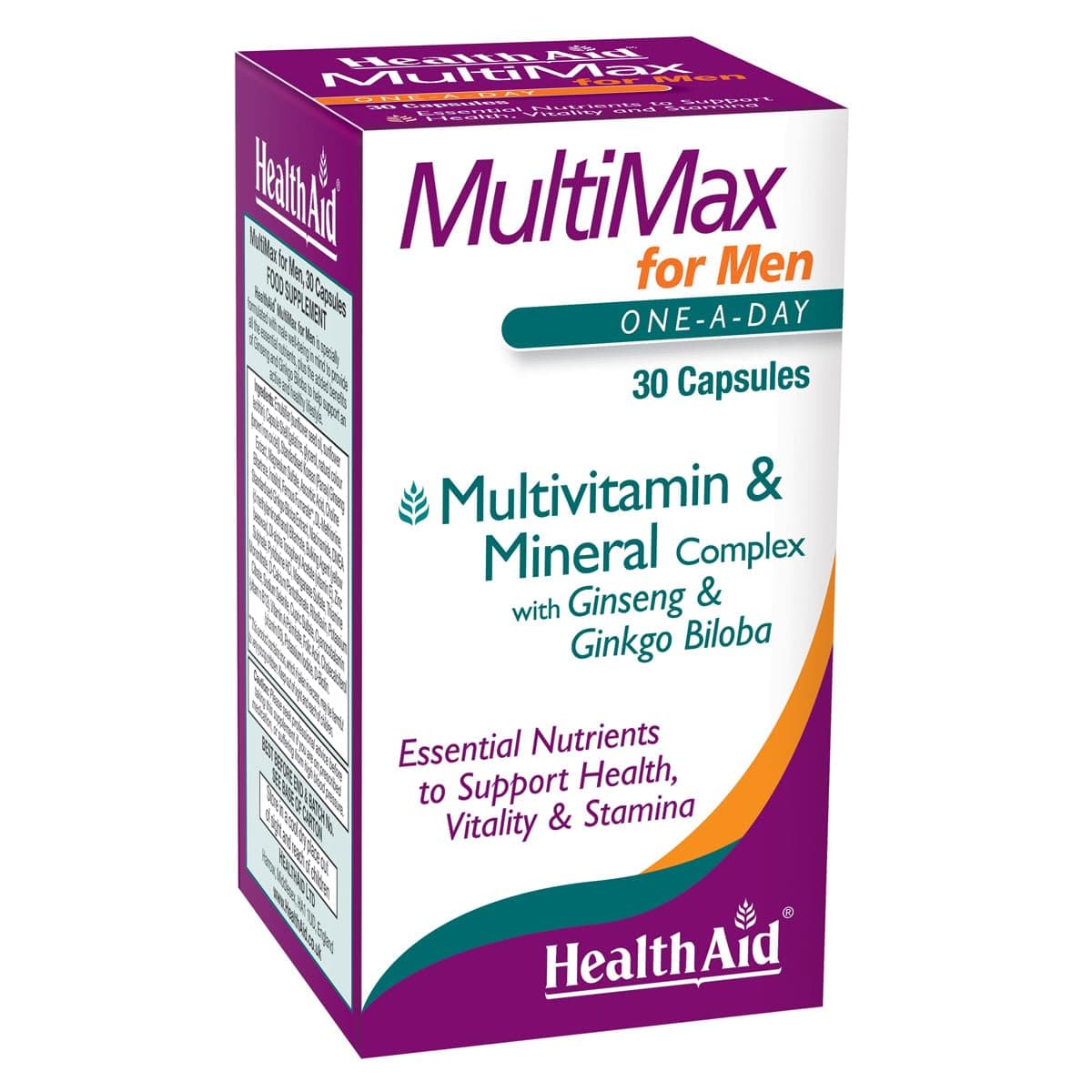 MultiMax for Men Multivitamins and Minerals, 30 Capsules