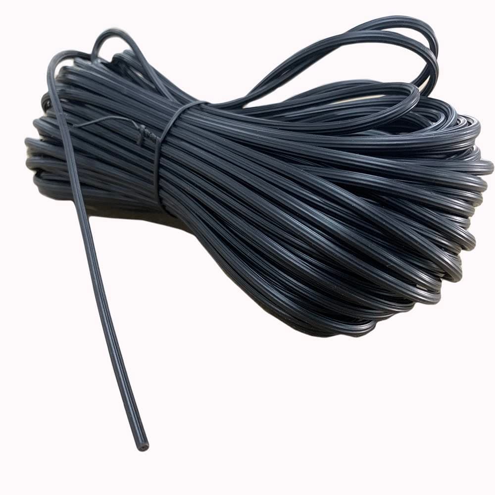 FLYZZZ Screen Spline 0.140" (9/64"), 100 ft | Common Size for Standard Windows | Please Confirm Your Size (See Guide in Image #2)