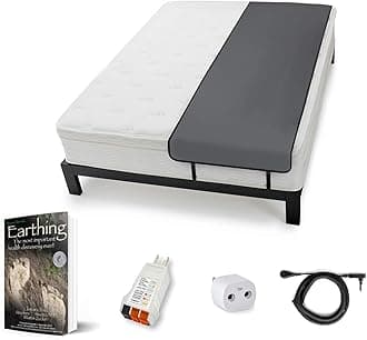 - Earthing Elite Sleep Mat Kit, Clint Ober's EARTHING Products, Grounding Mat for Any Size Bed