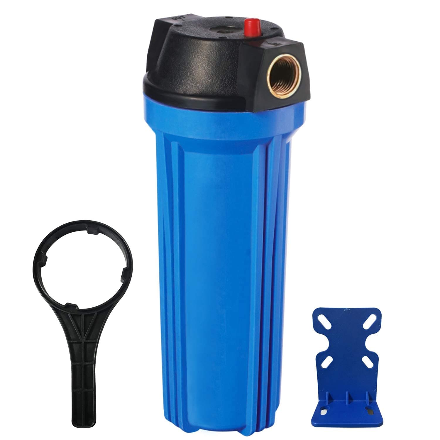 10 Inch Slim Blue Housing 2.5" x 10" Filter -3/4-Inch Inlet