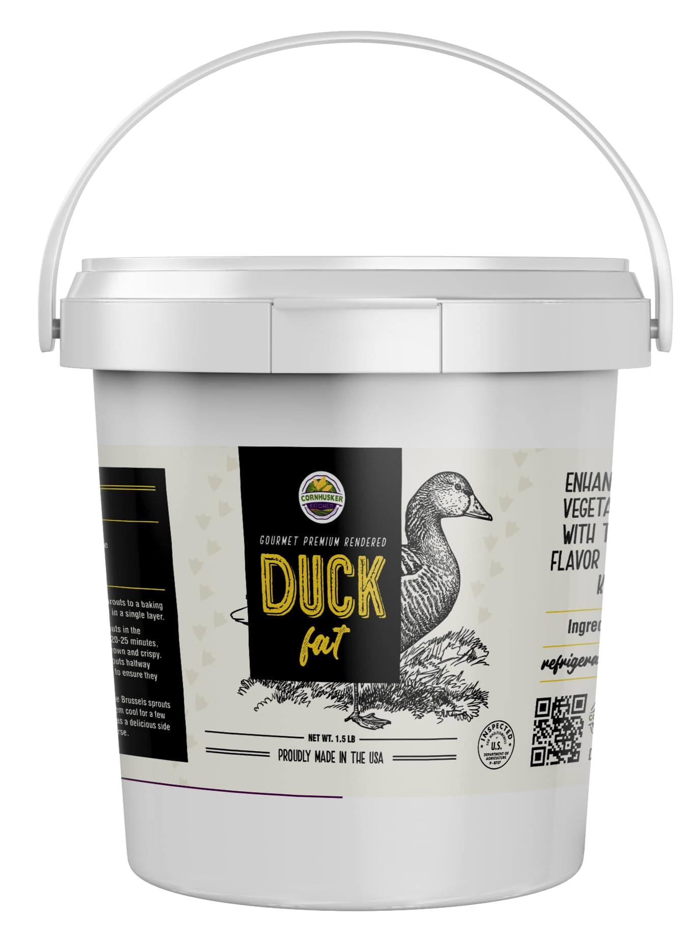 Premium Rendered Tub 1.5lbs (Duck Fat)