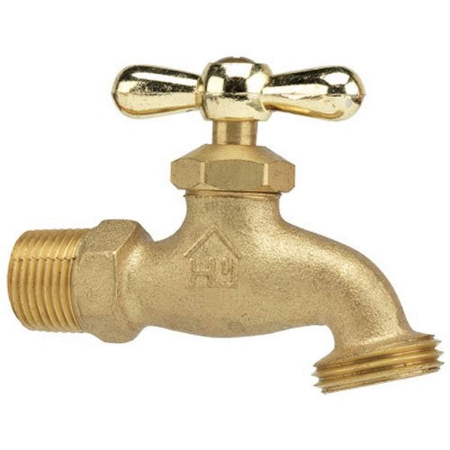 Homewerks VHBSTDF4B Hose Bibb, 0.75-Inch, Brass