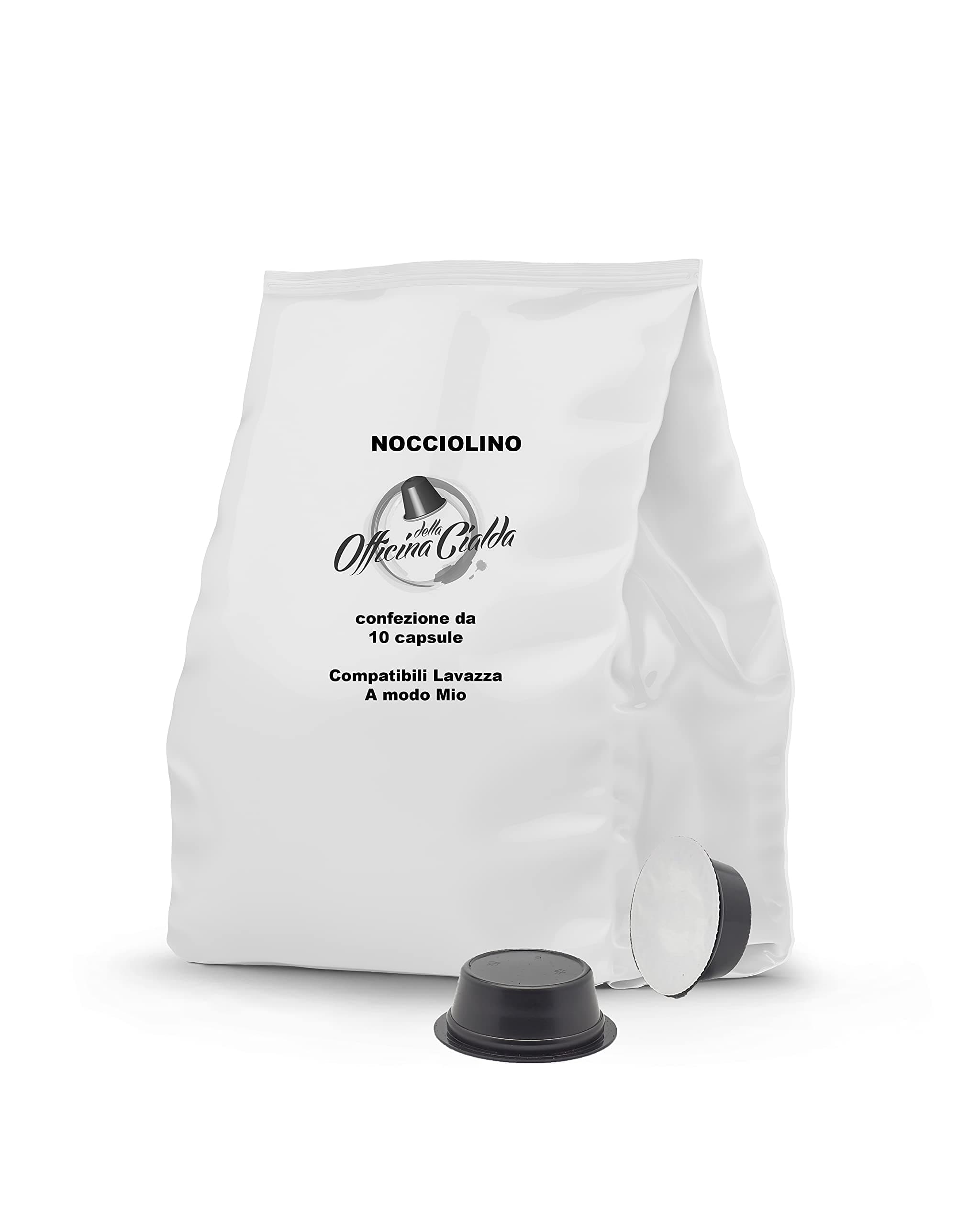 100 Lavazza a modo mio Compatible Capsule, 100 Lavazza a modo mio Nocciolino Capsule, lavazza a modo mio Compatible Nocciolino Capsules, Nocciolino caspules for lavazza a modo mio Coffee Machine.