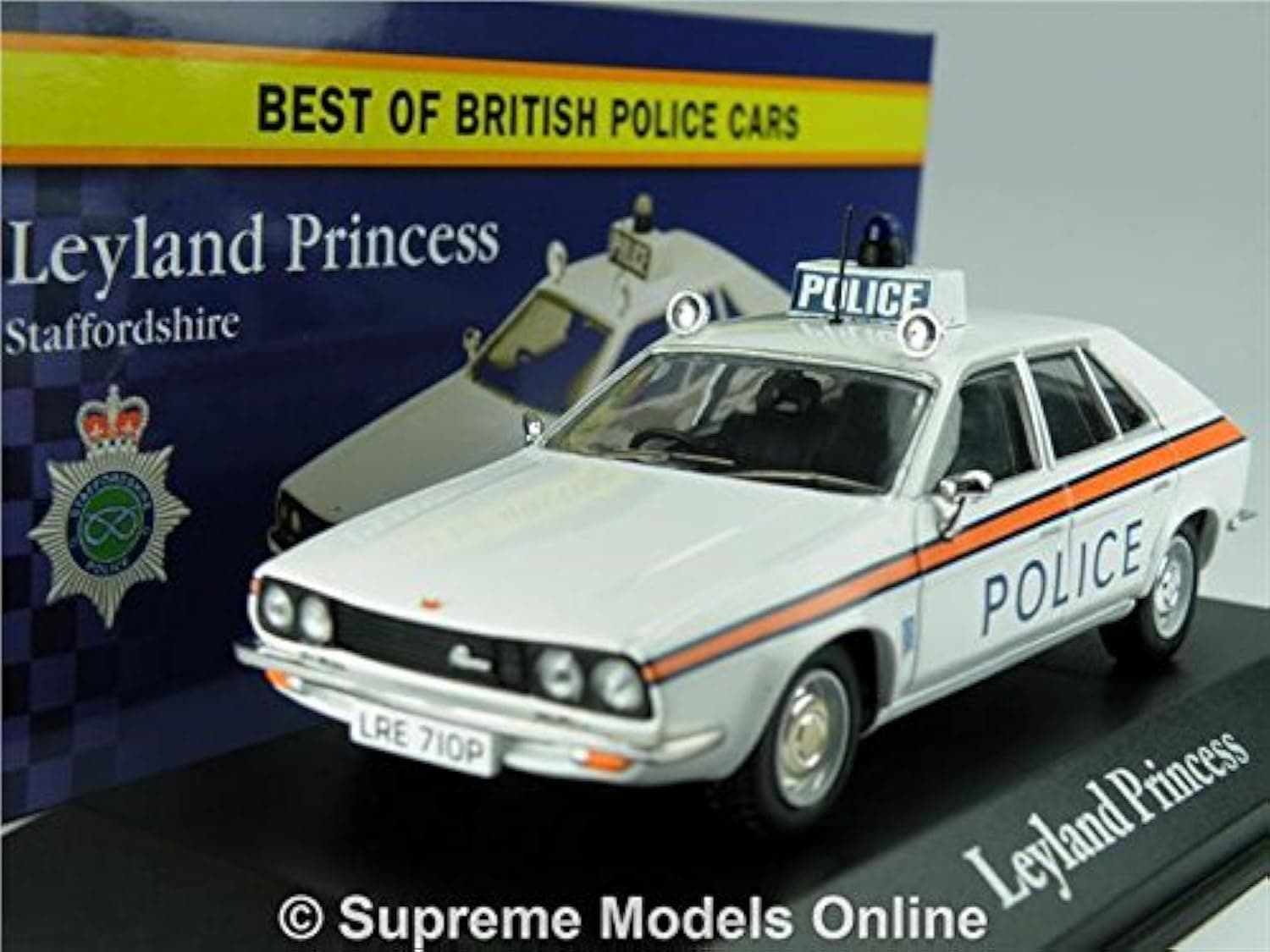 AUSTIN LEYLAND PRINCESS MODEL CAR POLICE STAFFORDSHIRE 1:43 SCALE K8