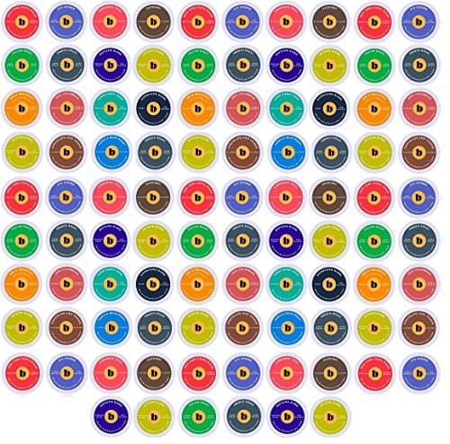 Beantown Roasters K Cup Variety Packs (14 Distinct Coffees No Decaf, 96 Count)