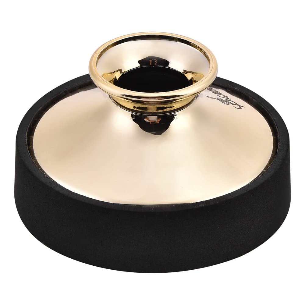 Alto Saxophone Mute Sax Sound Dampener Alto Saxophone Musical Instrument (Gold)