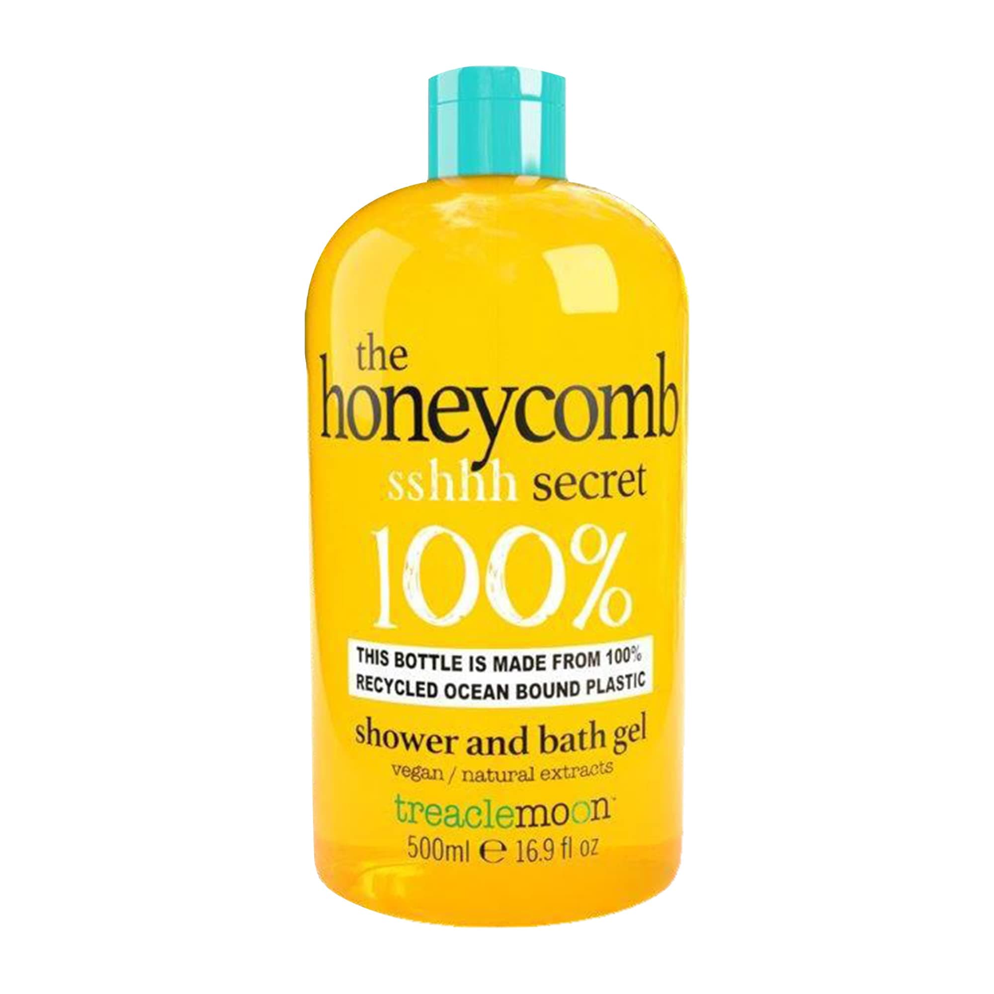 Honey Comb Secret Shower And Bath Gel, 500ml | Nourishing Formula | Gentle, Indulgent, Long-Lasting Freshness | Honeysuckle Extract | Dermatologically Tested | Vegan & Cruelty-Free