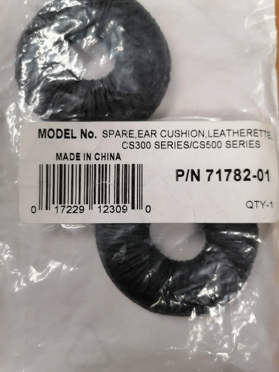 Plantronics PL-71782-01 Leatherette Ear Cushion for SupraPlus Headsets